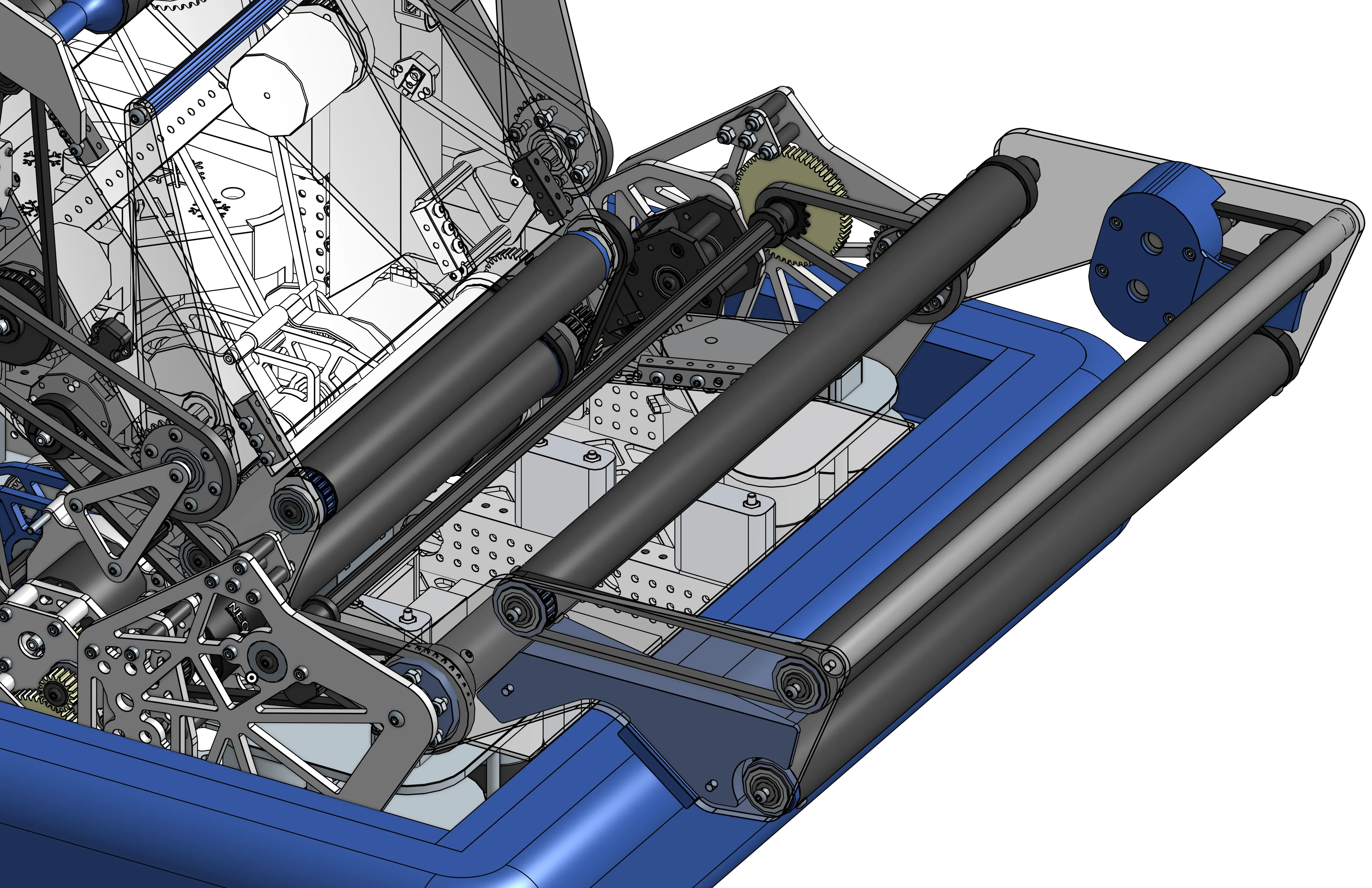 1778 Crescendo slapdown intake CAD render