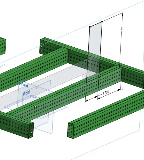 Box superstructure sketch
